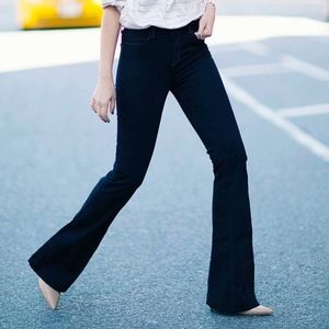 J Brand Jeans "Doll" high waisted flares *petite*